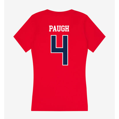 Ole Miss - NCAA Women's Volleyball : Carly Paugh - Women's V-Neck T-Shirt-1