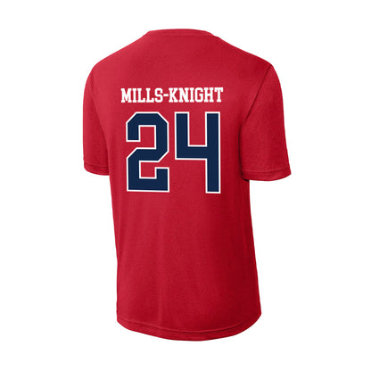 Ole Miss - NCAA Football : Shekai Mills-Knight - Activewear T-Shirt-1