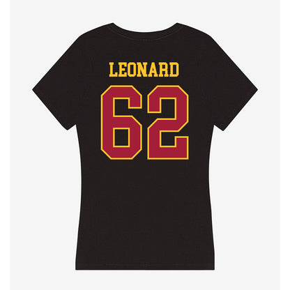 USC - NCAA Football : Travis Leonard - Women's V-Neck T-Shirt-1