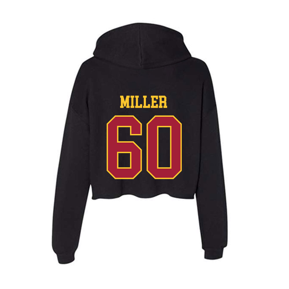 USC - NCAA Football : Kaylon Miller - Women's Crop Fleece Hoodie-1