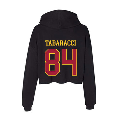 USC - NCAA Football : Carson Tabaracci - Women's Crop Fleece Hoodie-1