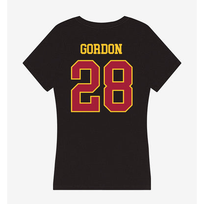 USC - NCAA Football : Xamarion Gordon - Women's V-Neck T-Shirt-1