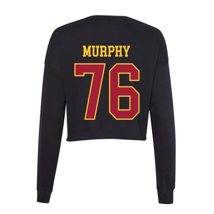 USC - NCAA Football : Mason Murphy - Women's Cropped Crew Fleece-1