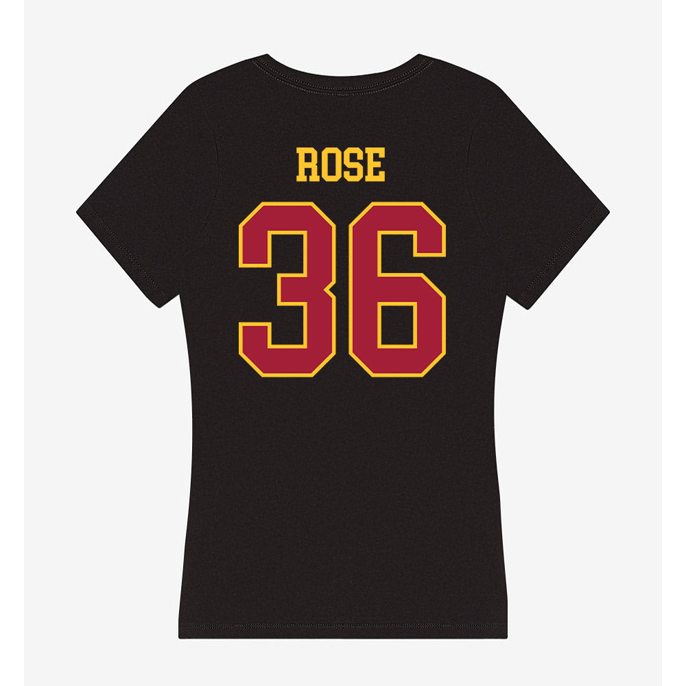 USC - NCAA Football : Will Rose - Women's V-Neck T-Shirt-1