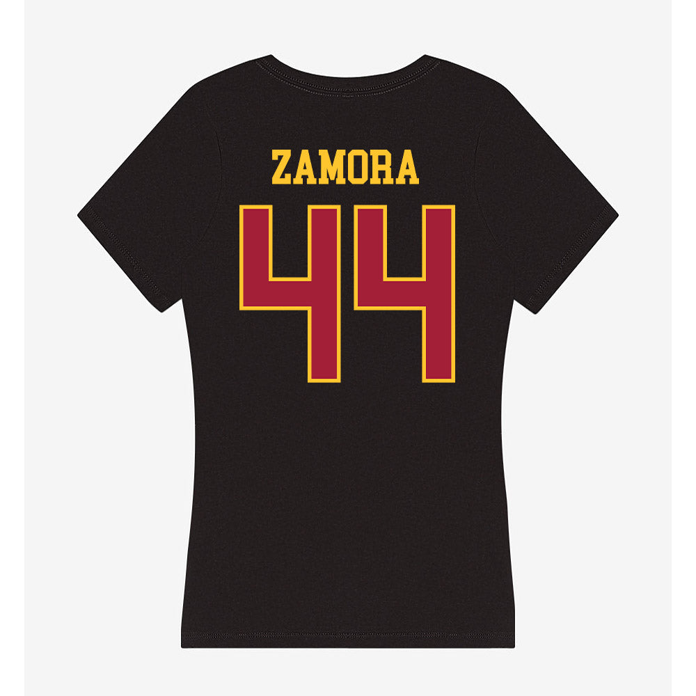 USC - NCAA Football : Josiah Zamora - Women's V-Neck T-Shirt-1