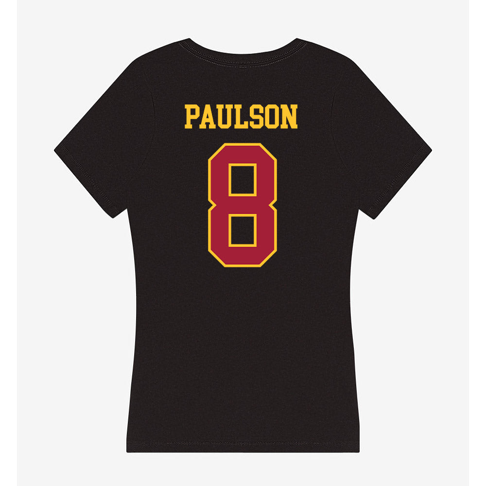 USC - NCAA Men's Volleyball : Kyle Paulson - Women's V-Neck T-Shirt-1