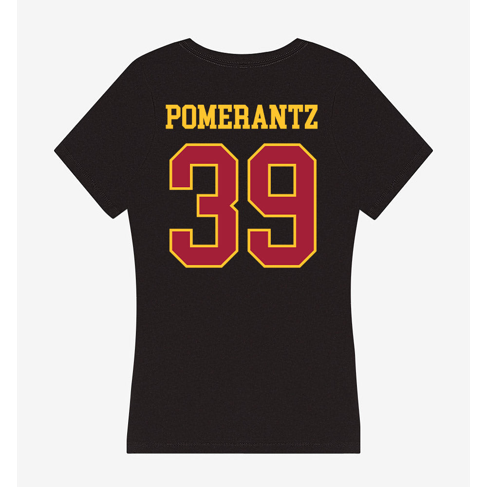 USC - NCAA Football : Garrett Pomerantz - Women's V-Neck T-Shirt-1