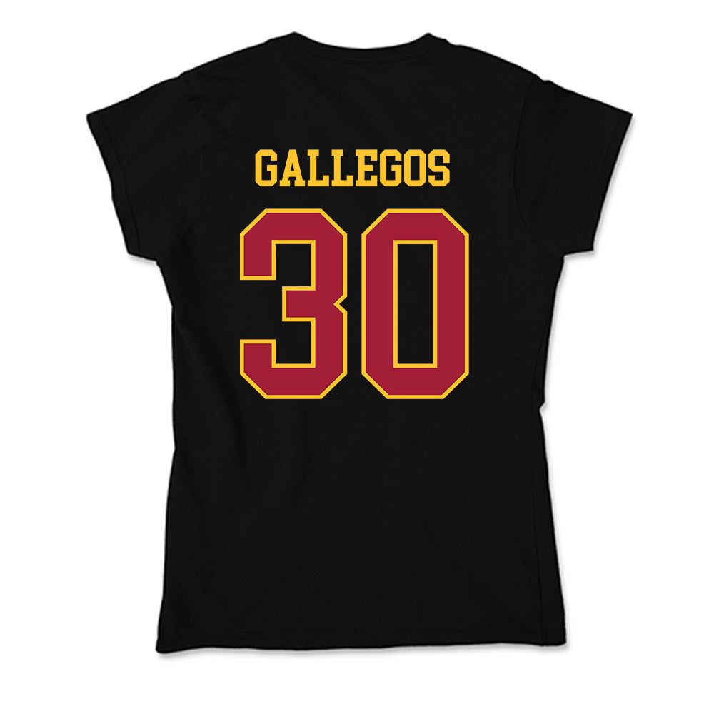 USC - NCAA Football : Marquis Gallegos - Soft Style Women’s T-Shirt-1