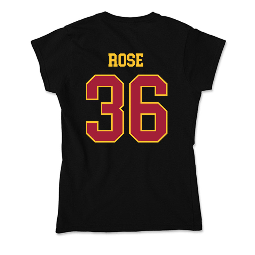 USC - NCAA Football : Will Rose - Soft Style Women’s T-Shirt-1