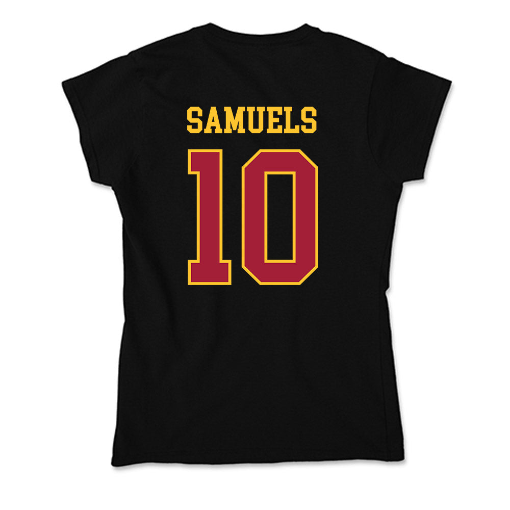 USC - NCAA Women's Basketball : Malia Samuels - Soft Style Women’s T-Shirt-1