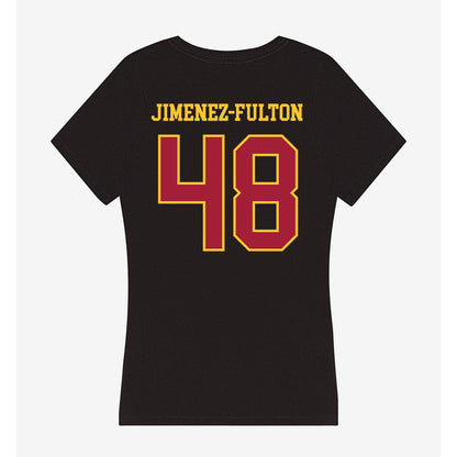 USC - NCAA Football : Daniel Jimenez-Fulton - Women's V-Neck T-Shirt-1