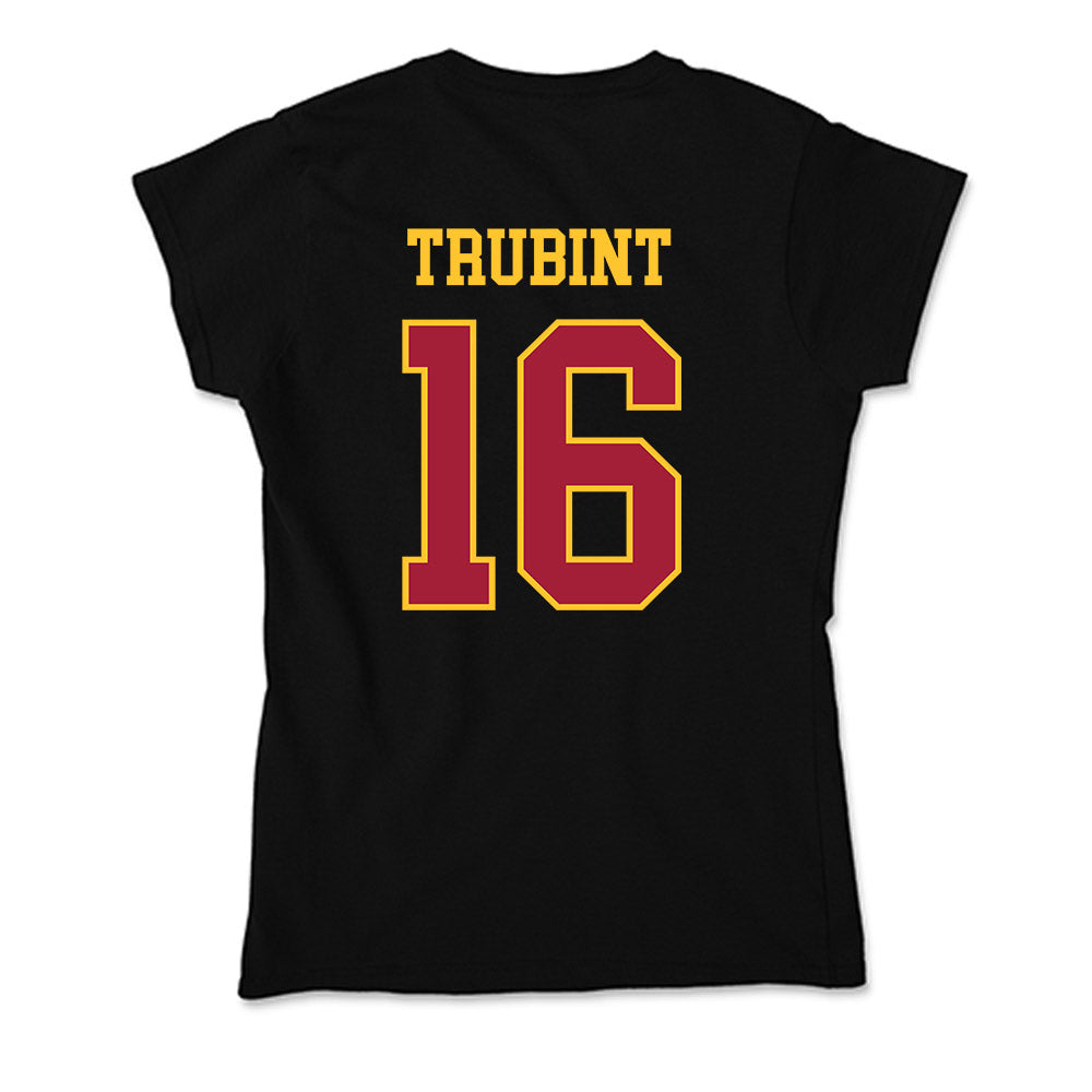 USC - NCAA Women's Volleyball : Gala Trubint - Soft Style Women’s T-Shirt-1