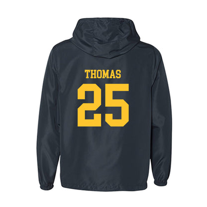 UC Berkeley - NCAA Men's Soccer : Isaiah Thomas - Classic Shersey Windbreaker-1