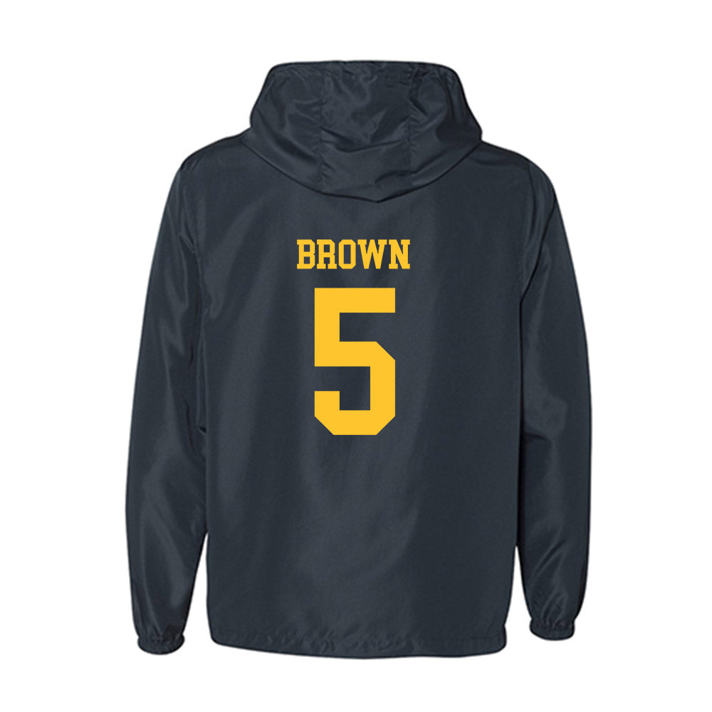 UC Berkeley - NCAA Men's Water Polo : Dominic Brown - Classic Shersey Windbreaker-1