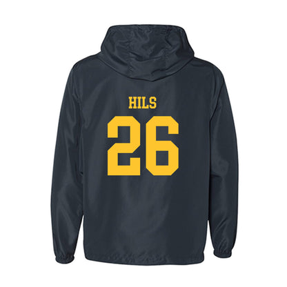 UC Berkeley - NCAA Women's Soccer : Miriam Hils - Classic Shersey Windbreaker-1