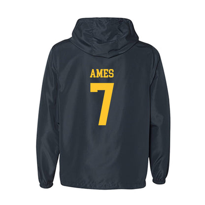 UC Berkeley - NCAA Men's Basketball : Dai Dai Ames - Classic Shersey Windbreaker-1