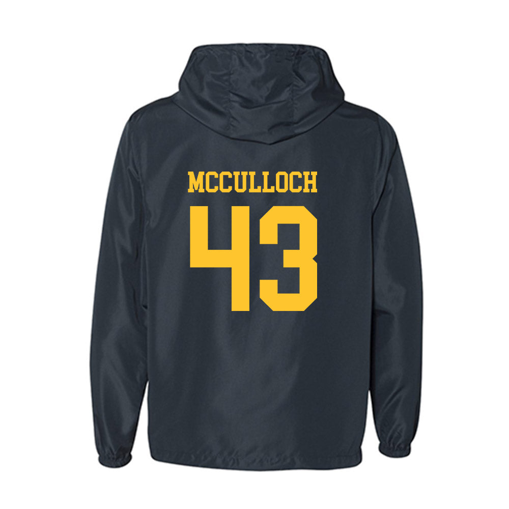 UC Berkeley - NCAA Football : Ryan McCulloch - Classic Shersey Windbreaker-1