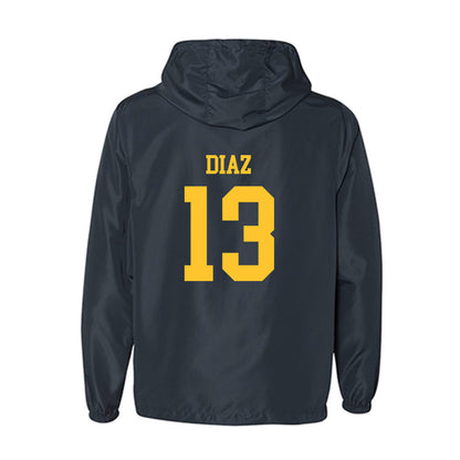 UC Berkeley - NCAA Softball : Jade Diaz - Classic Shersey Windbreaker-1