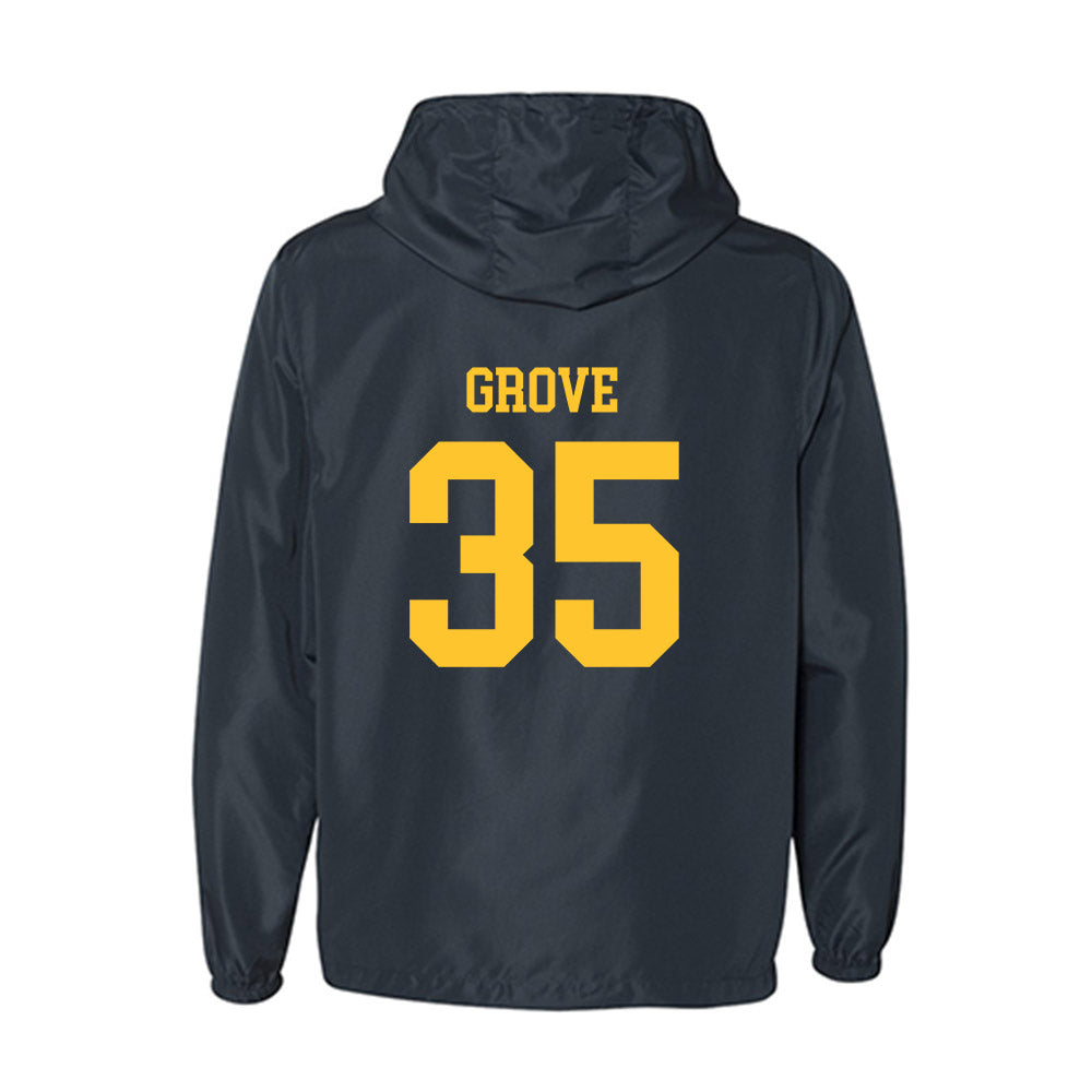 UC Berkeley - NCAA Baseball : Tanner Grove - Classic Shersey Windbreaker-1
