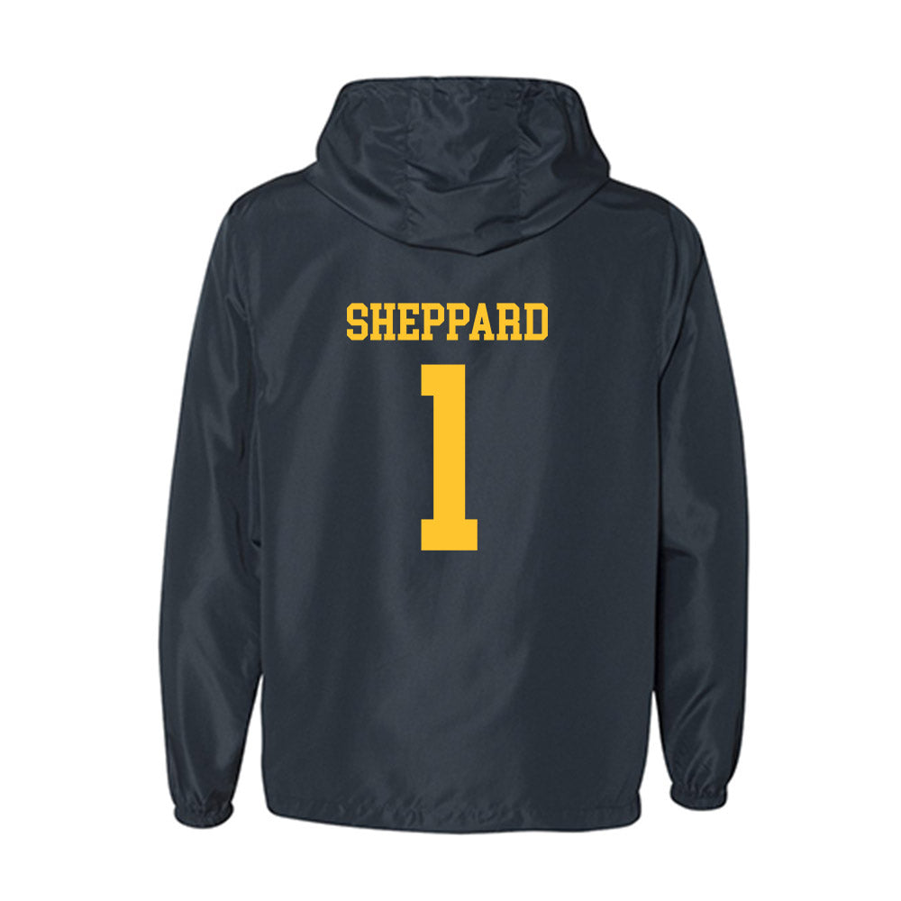 UC Berkeley - NCAA Women's Basketball : Mjracle Sheppard - Classic Shersey Windbreaker-1