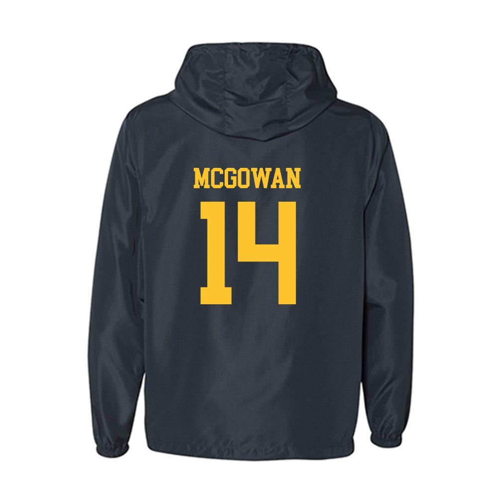 UC Berkeley - NCAA Softball : Mya McGowan - Classic Shersey Windbreaker-1