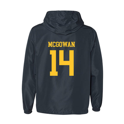 UC Berkeley - NCAA Softball : Mya McGowan - Classic Shersey Windbreaker-1