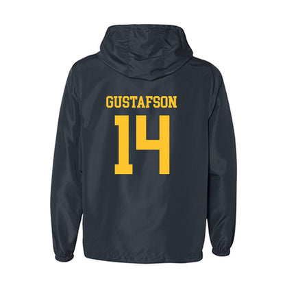 UC Berkeley - NCAA Men's Soccer : Griffin Gustafson - Classic Shersey Windbreaker-1