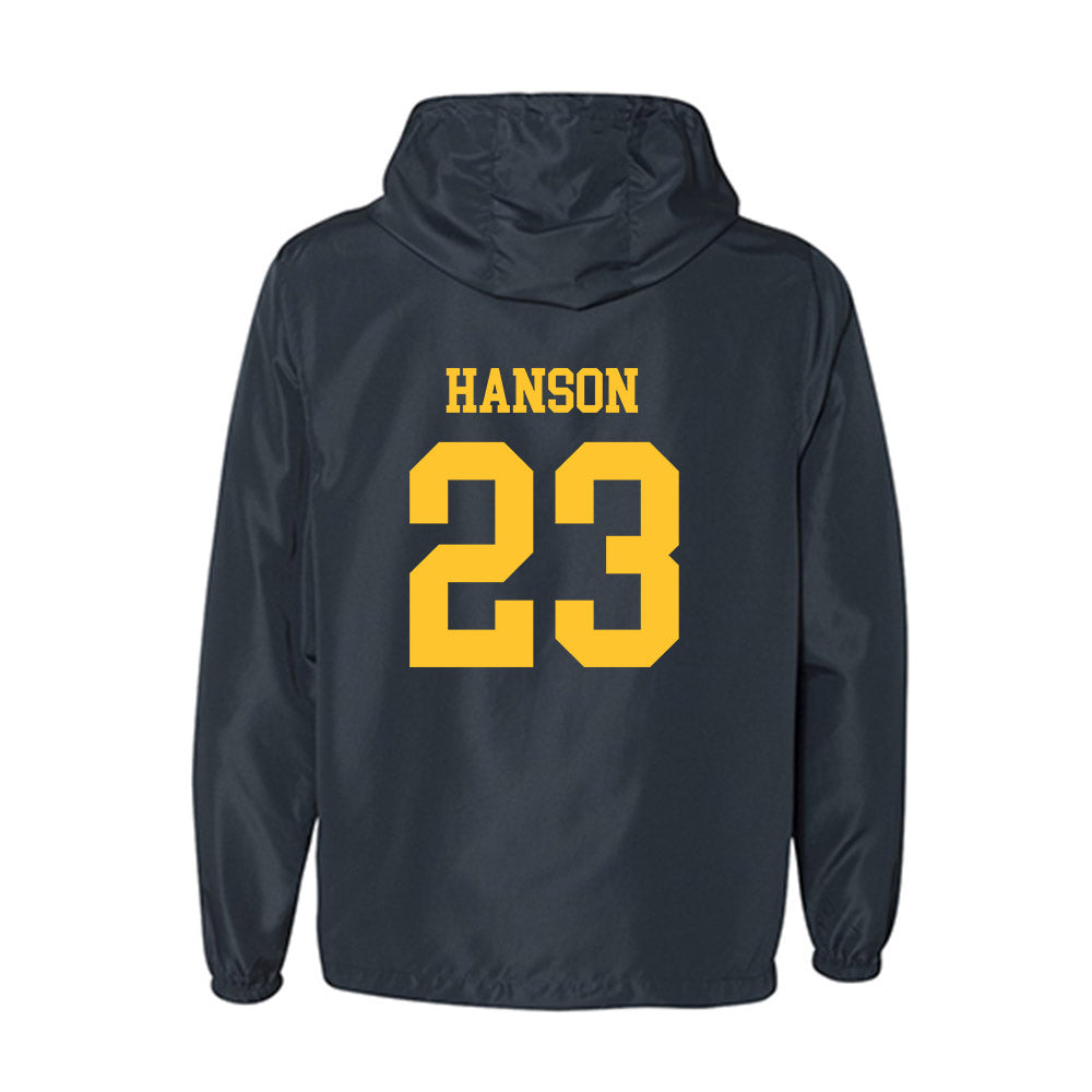 UC Berkeley - NCAA Baseball : Joshua Hanson - Classic Shersey Windbreaker-1