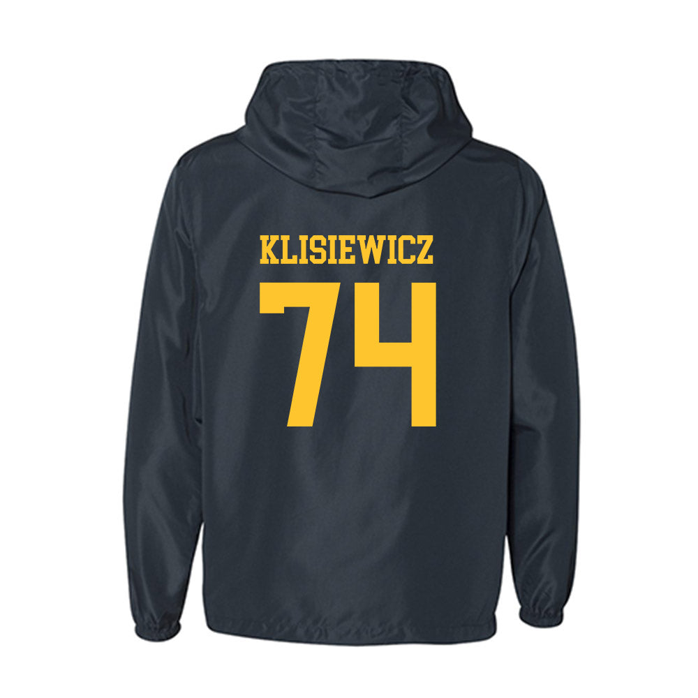 UC Berkeley - NCAA Football : Michael Klisiewicz - Classic Shersey Windbreaker-1