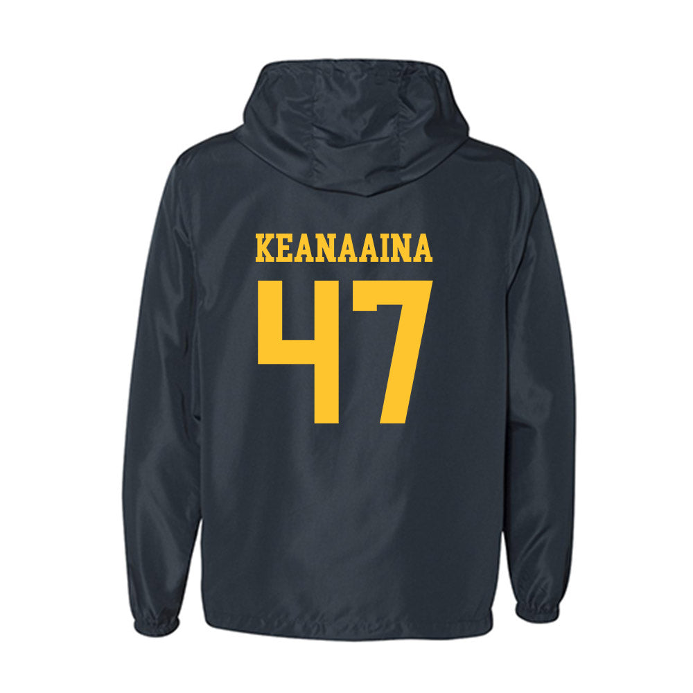 UC Berkeley - NCAA Football : Aidan Keanaaina - Classic Shersey Windbreaker-1