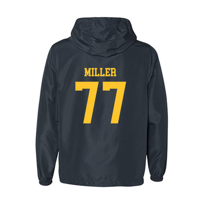 UC Berkeley - NCAA Football : Braden Miller - Classic Shersey Windbreaker-1