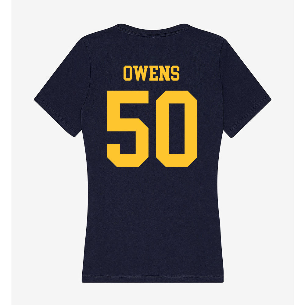 UC Berkeley - NCAA Football : LaJuan Owens - Classic Shersey Women's V-Neck T-Shirt-1