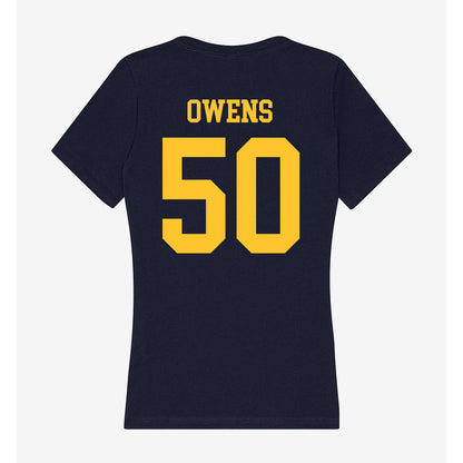 UC Berkeley - NCAA Football : LaJuan Owens - Classic Shersey Women's V-Neck T-Shirt-1