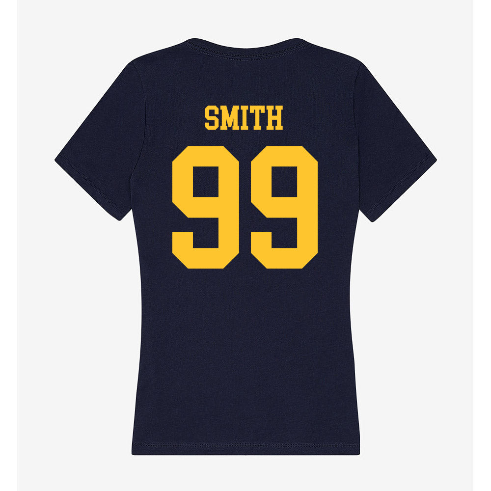 UC Berkeley - NCAA Football : Zaelyn Smith - Classic Shersey Women's V-Neck T-Shirt-1