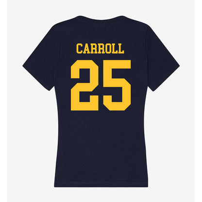 UC Berkeley - NCAA Women's Soccer : Campbell Carroll - Classic Shersey Women's V-Neck T-Shirt-1