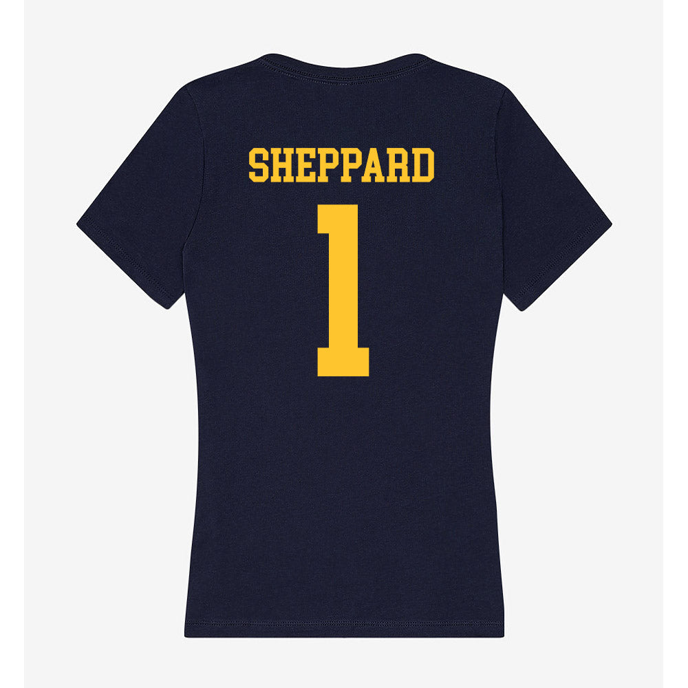 UC Berkeley - NCAA Women's Basketball : Mjracle Sheppard - Classic Shersey Women's V-Neck T-Shirt-1