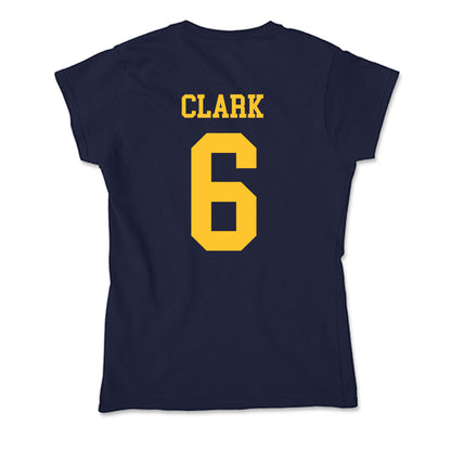 UC Berkeley - NCAA Men's Basketball : Jorell Clark - Classic Shersey Soft Style Women’s T-Shirt-1