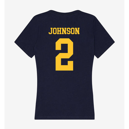UC Berkeley - NCAA Women's Volleyball : Sophia Johnson - Classic Shersey Women's V-Neck T-Shirt-1