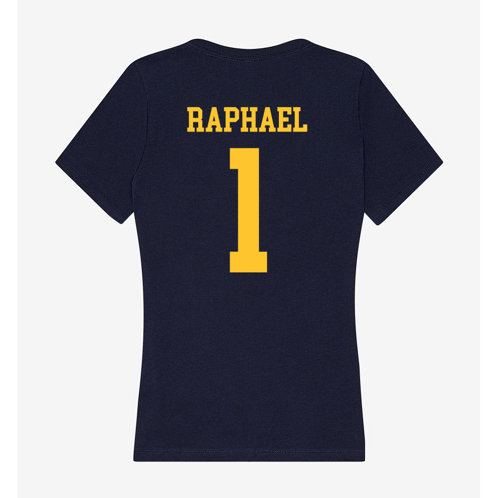 UC Berkeley - NCAA Football : Kendrick Raphael - Classic Shersey Women's V-Neck T-Shirt-1