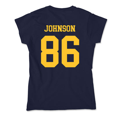 UC Berkeley - NCAA Football : Jeffrey Johnson - Classic Shersey Soft Style Women’s T-Shirt-1