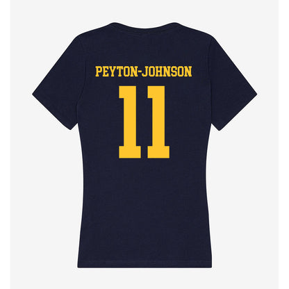 UC Berkeley - NCAA Softball : Nina Peyton-Johnson - Classic Shersey Women's V-Neck T-Shirt-1