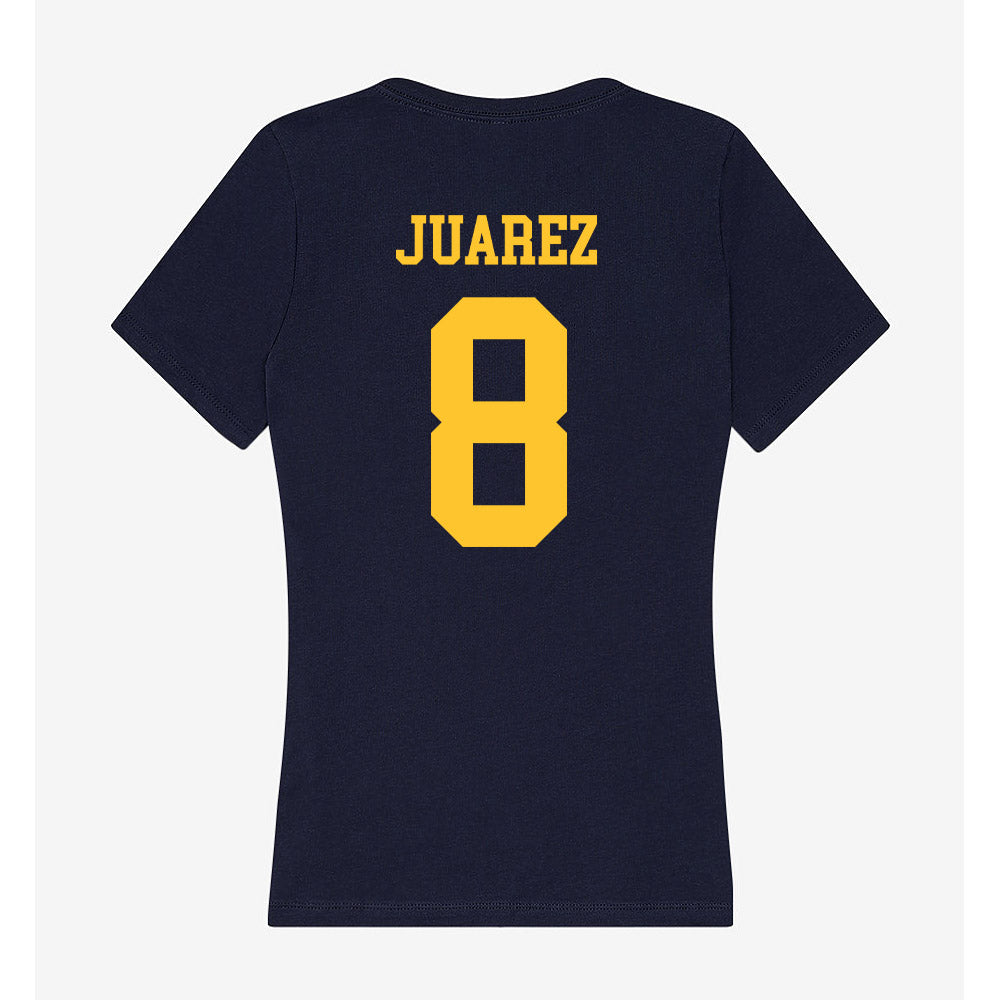 UC Berkeley - NCAA Men's Soccer : Allan Juarez - Classic Shersey Women's V-Neck T-Shirt-1