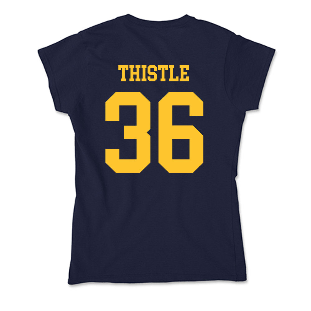 UC Berkeley - NCAA Women's Soccer : Coco Thistle - Classic Shersey Soft Style Women’s T-Shirt-1