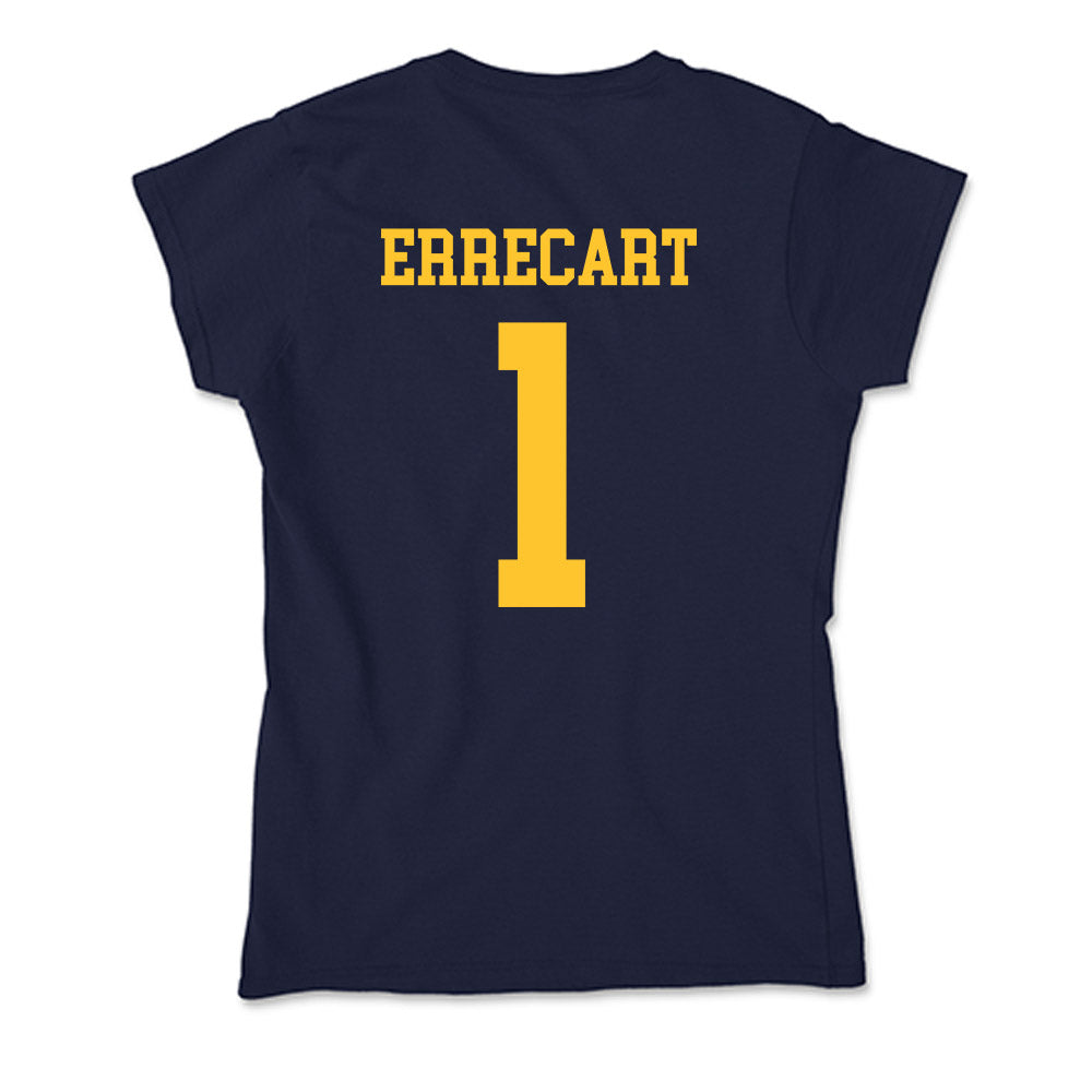 UC Berkeley - NCAA Baseball : Brady Errecart - Classic Shersey Soft Style Women’s T-Shirt-1