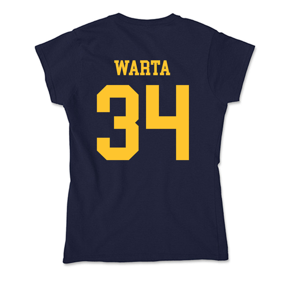 UC Berkeley - NCAA Women's Soccer : Emelia Warta - Classic Shersey Soft Style Women’s T-Shirt-1