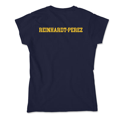 UC Berkeley - NCAA Women's Track & Field : Grace Reinhardt-Perez - Classic Shersey Soft Style Women’s T-Shirt-1