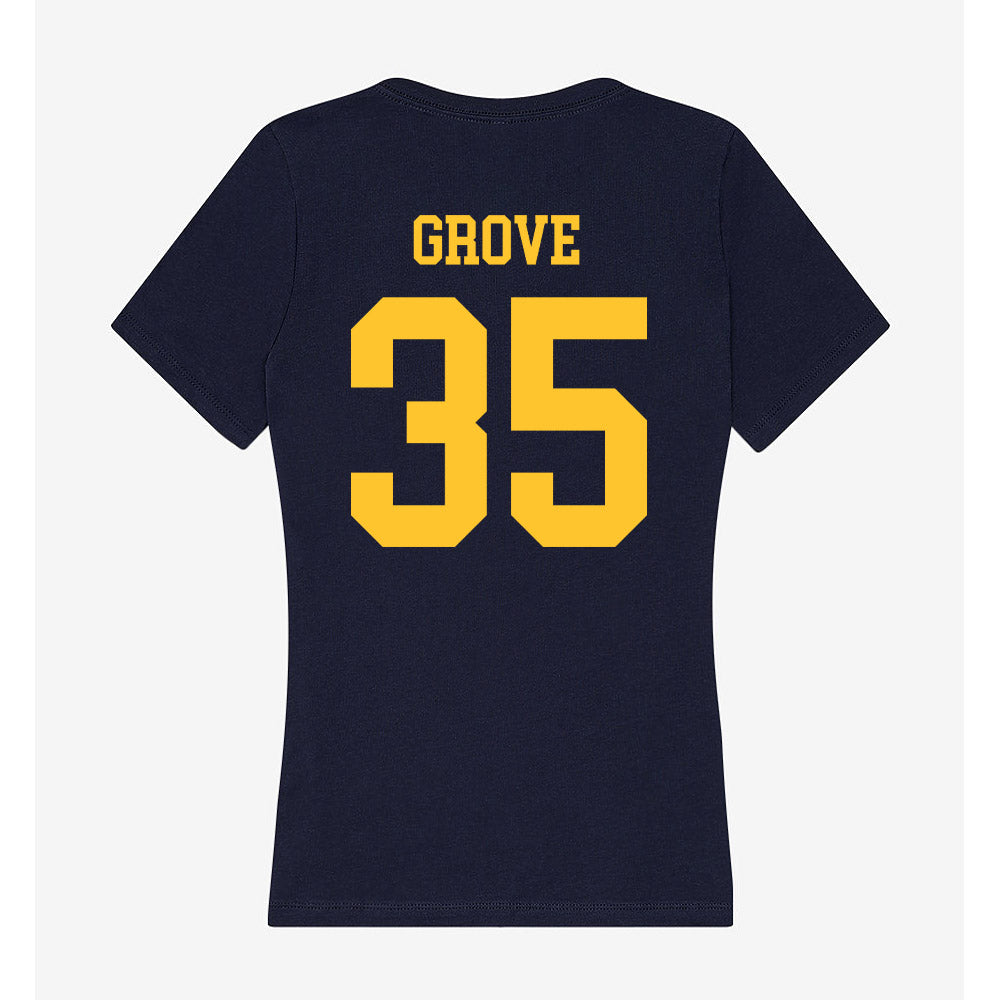 UC Berkeley - NCAA Baseball : Tanner Grove - Classic Shersey Women's V-Neck T-Shirt-1