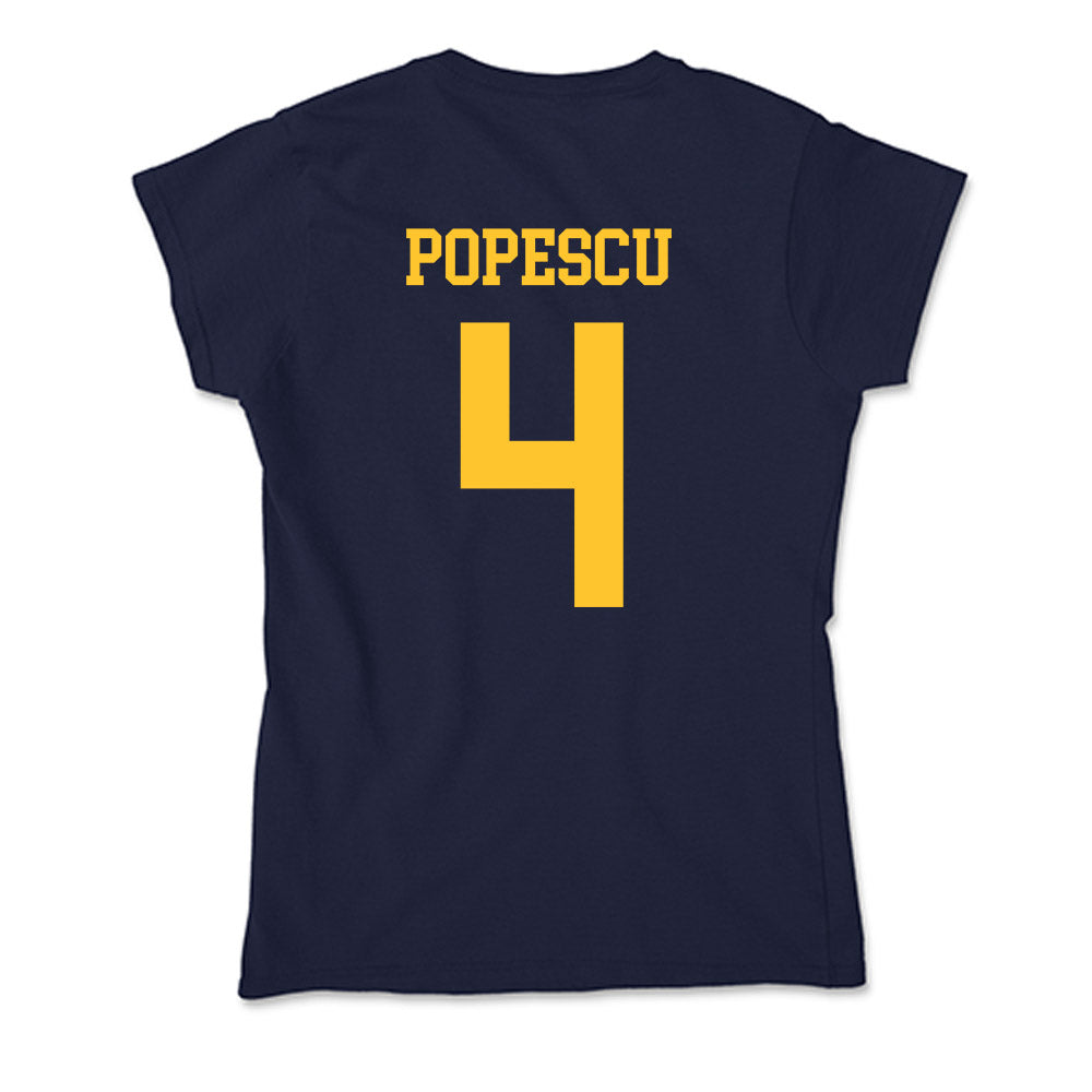 UC Berkeley - NCAA Women's Volleyball : Francesca Popescu - Classic Shersey Soft Style Women’s T-Shirt-1