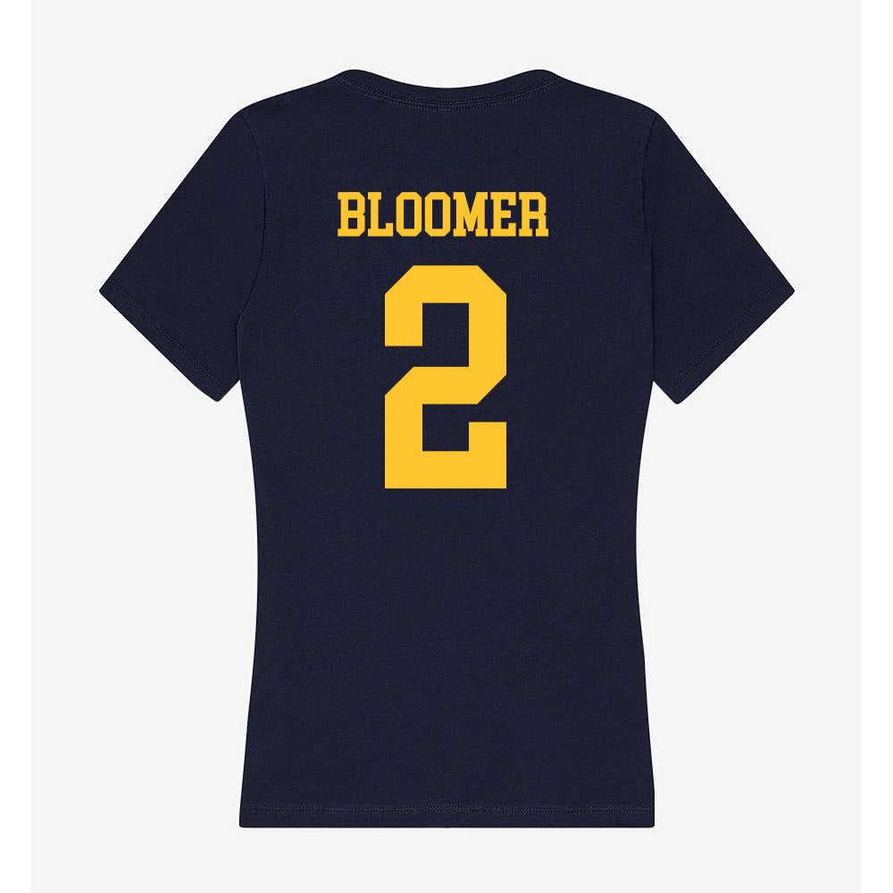 UC Berkeley - NCAA Women's Lacrosse : Katie Bloomer - Classic Shersey Women's V-Neck T-Shirt-1