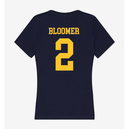UC Berkeley - NCAA Women's Lacrosse : Katie Bloomer - Classic Shersey Women's V-Neck T-Shirt-1